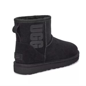 UGG Classic Mini Womens Size 8 Black